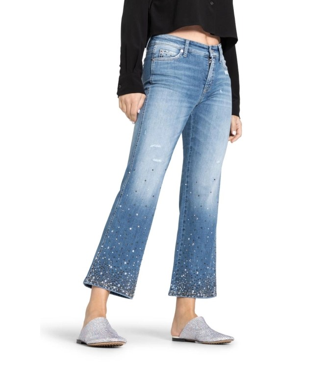 Cambio Jeans " Francesca " med bling