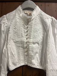 KRÛGER Dirndl Blus "Elaraine" , Ecru