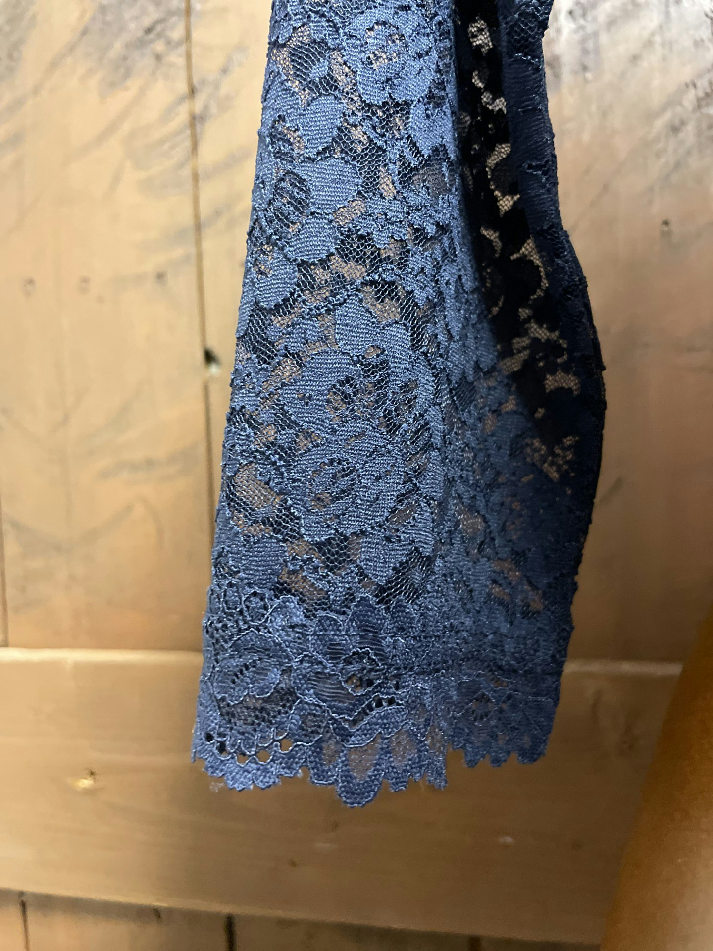 Krüger " Amore Italiano " Dirndl blus , marine