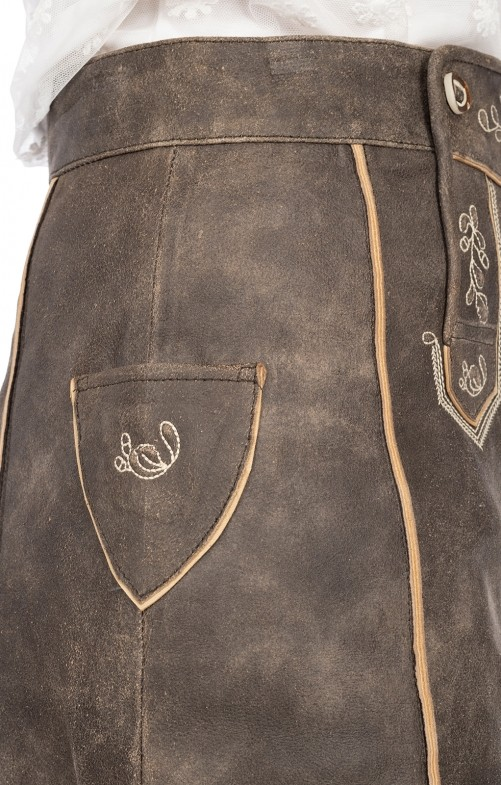 MADDOX  Moccakjol " Dorle ZV Wild" , braun