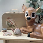 Teservis bambi  i picknickkorg