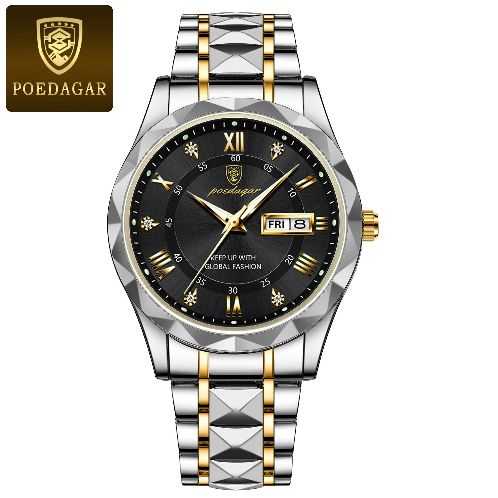 Peodagar Napoli Luxury Gold - Black