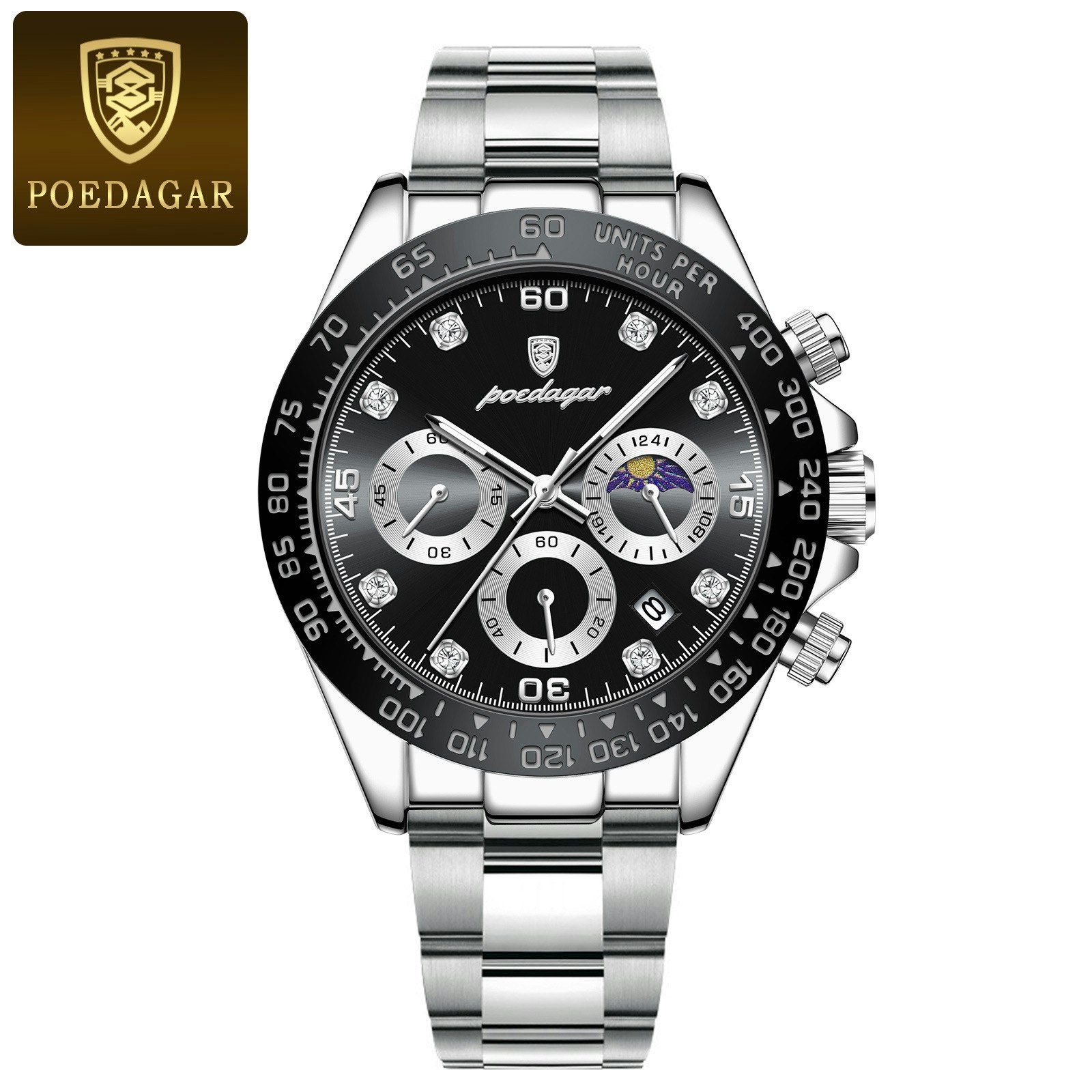 Poedagar Bari Black  - Steel