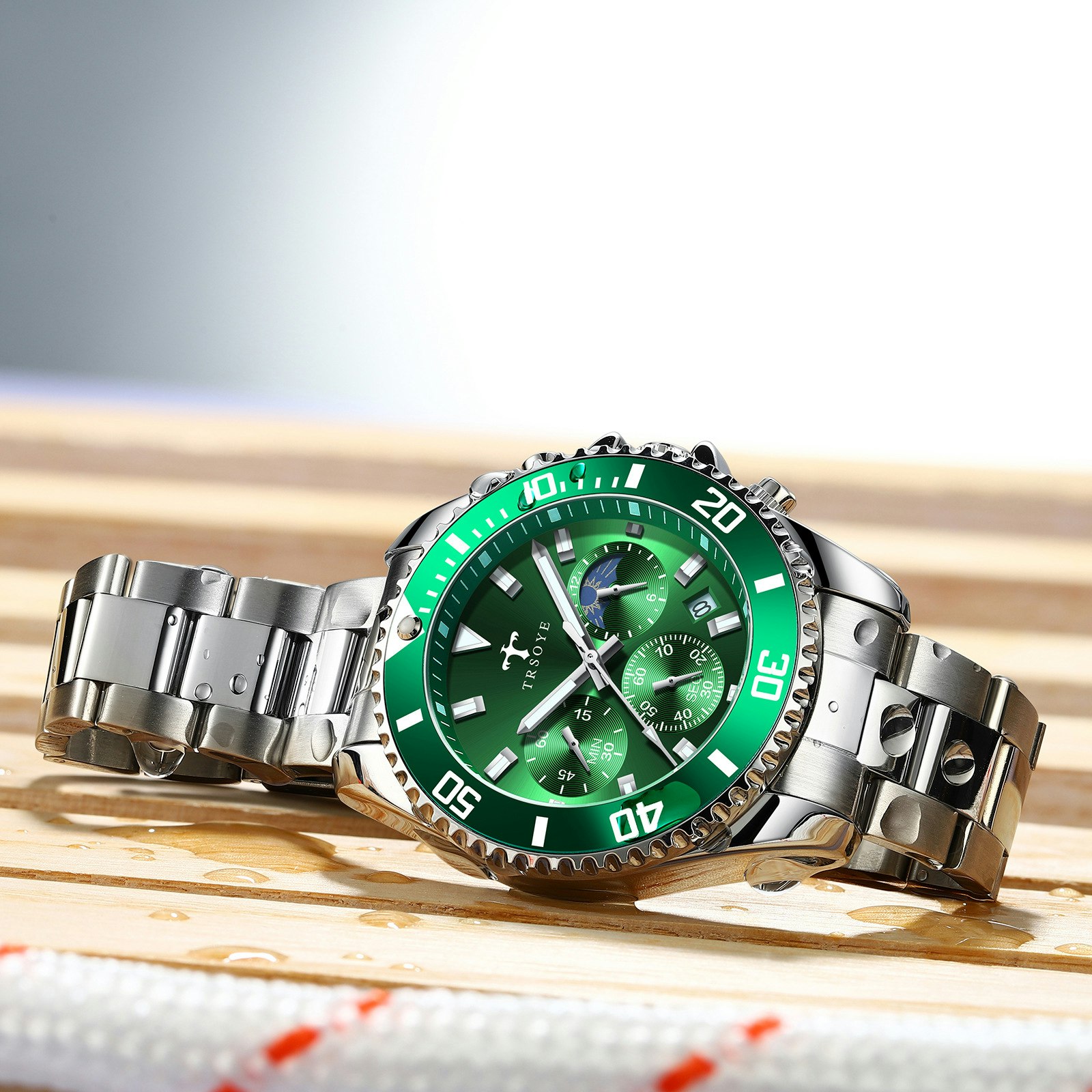 Trsoye Mariner Green-Steel