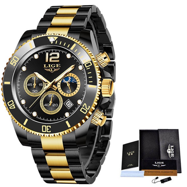 Lige President Luxury Black-Gold