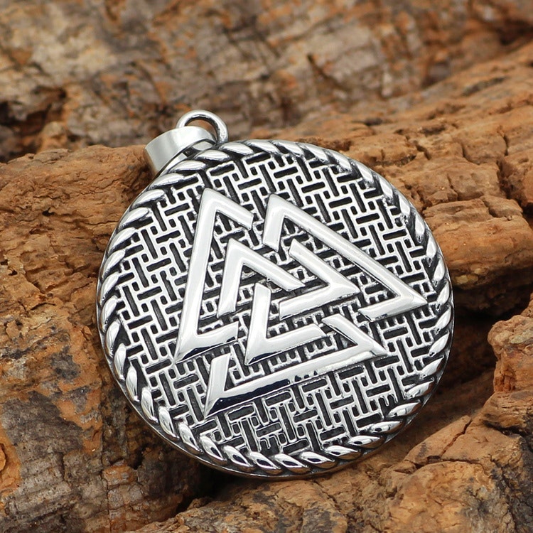 Halsband Viking Amulett Valknut