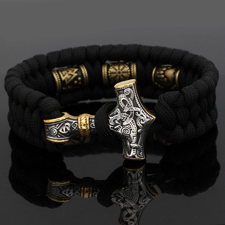 Armband Viking  Vidar Gold / Silver