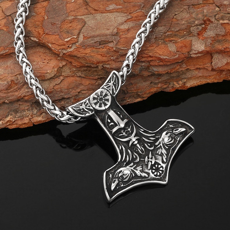 Halsband Viking  Korp Hugin-Munin