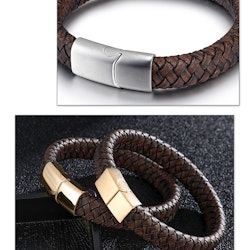 Armband Morgan Cenne Manhattan Brown - Gold