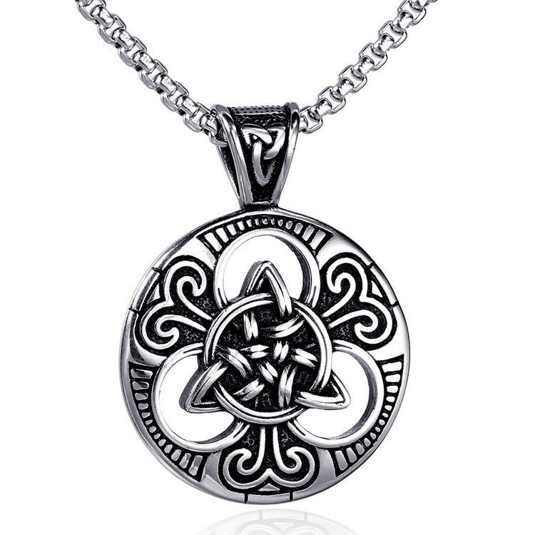 Halsband Amulett Keltisk Knut
