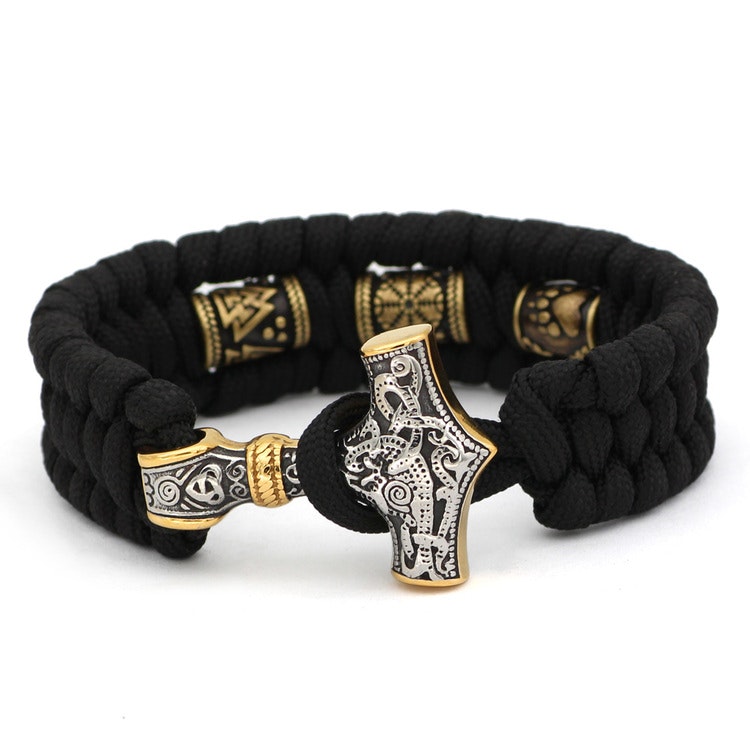 Armband Viking  Vidar Gold / Silver