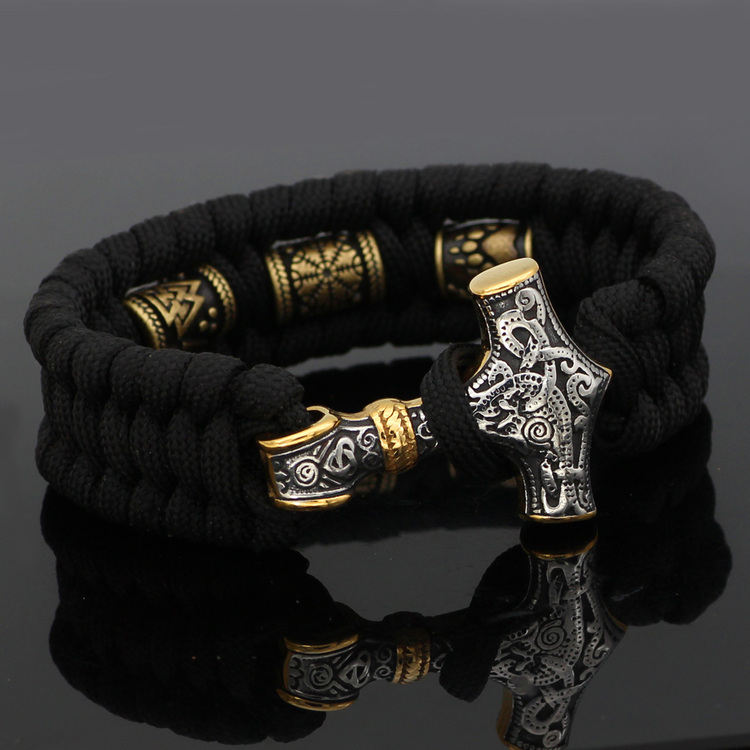 Armband Viking  Vidar Gold / Silver
