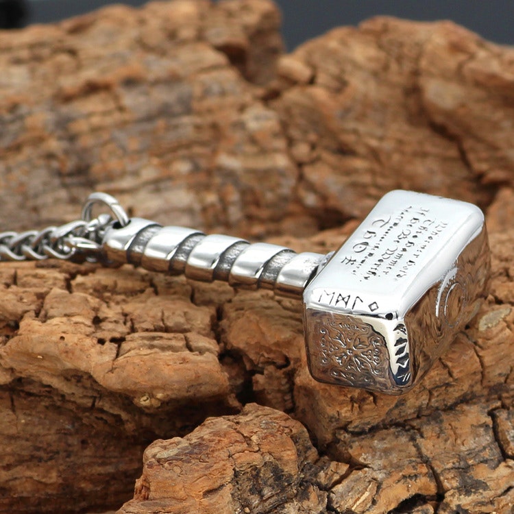 Halsband Viking Steel Hammer