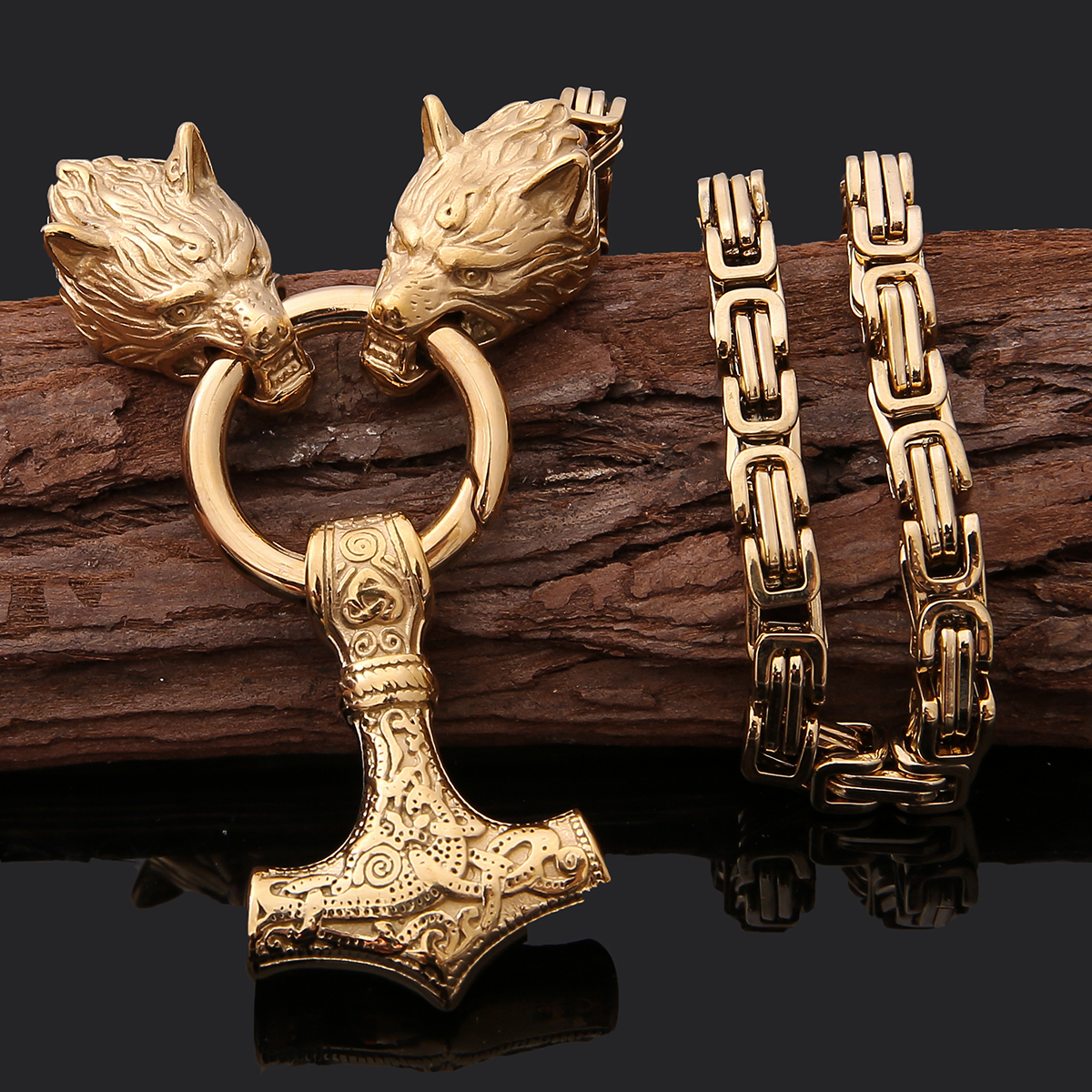 Halsband Golden Thor Kejsarlänk Gold