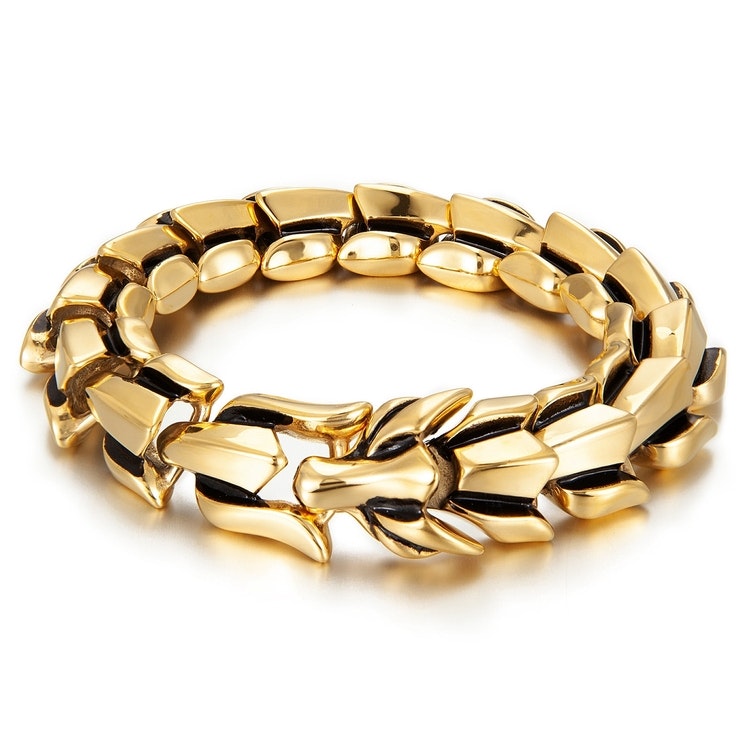 Armband Viking-Wolf Gold-Super