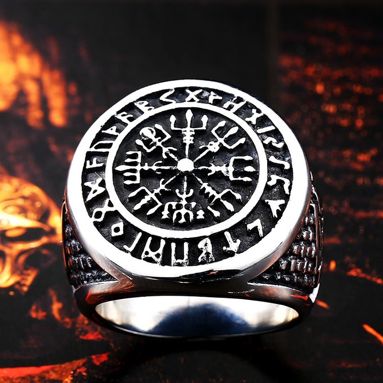 Ring Vegvisir / Valknut Special