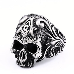 Ring Dödskalle Skull 3 Biker