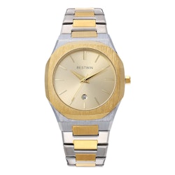 Bestwin Milano-Date  Gold-Steel