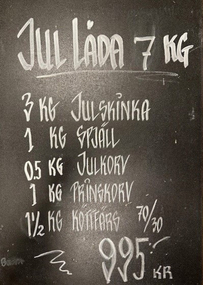JULLÅDA 7kg