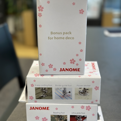 Janome Easy Jeans 1800 Bonuspaket extra pressarfötter 695 kr