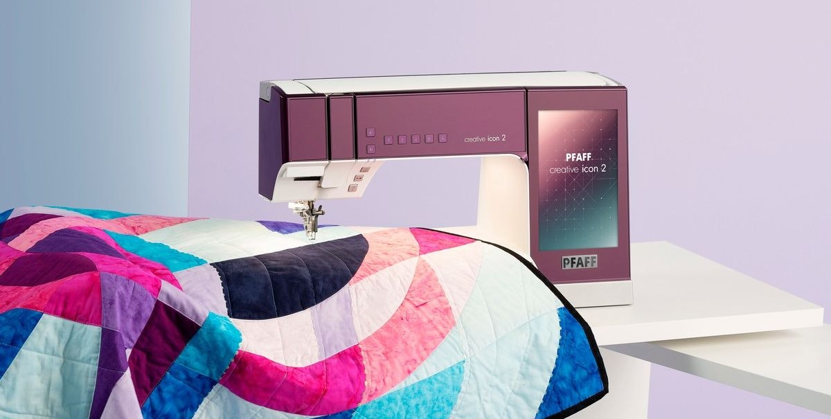 Pfaff creative icon™ 2 sy- och brodérmaskin