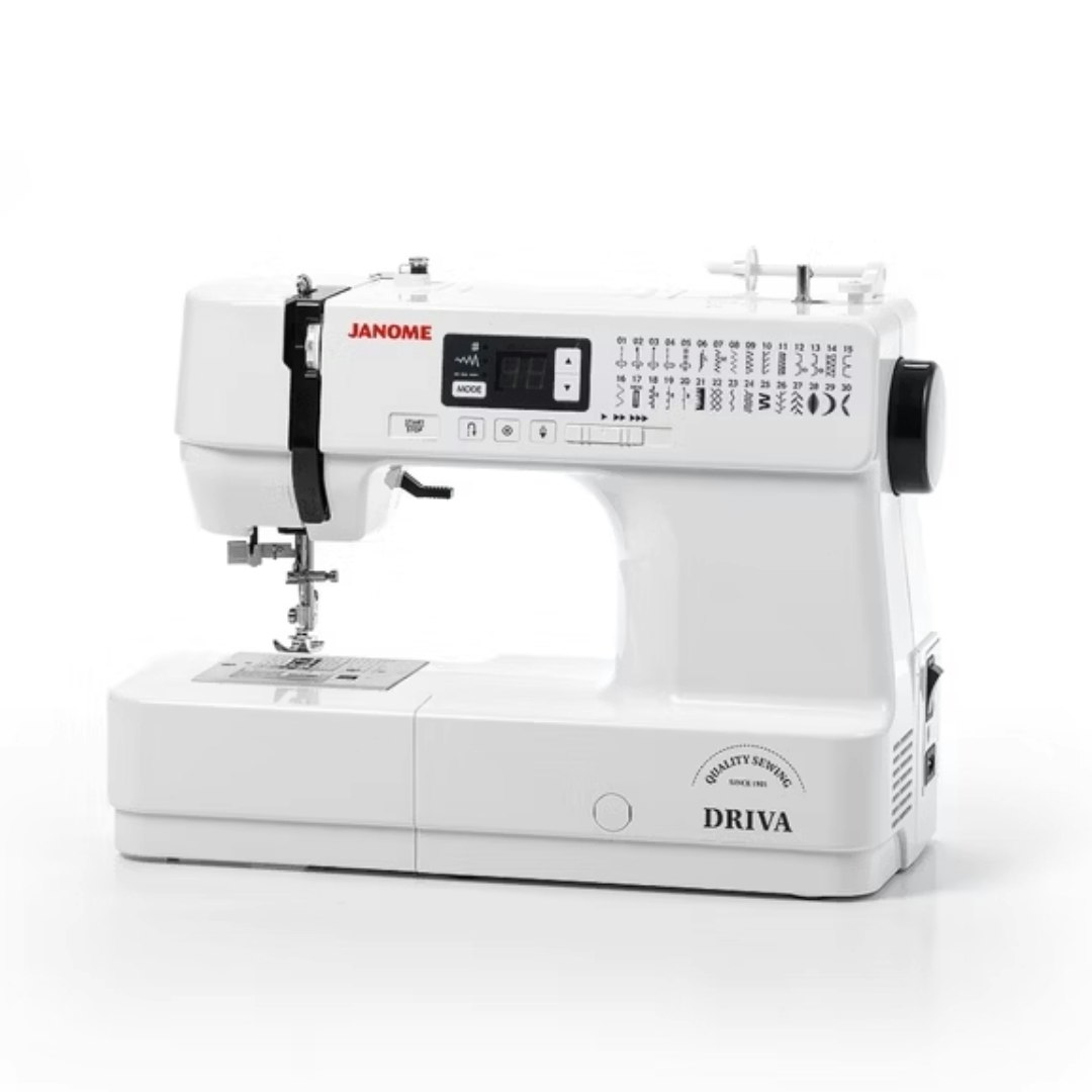 Janome Driva - Liten, enkel och lätt symaskin