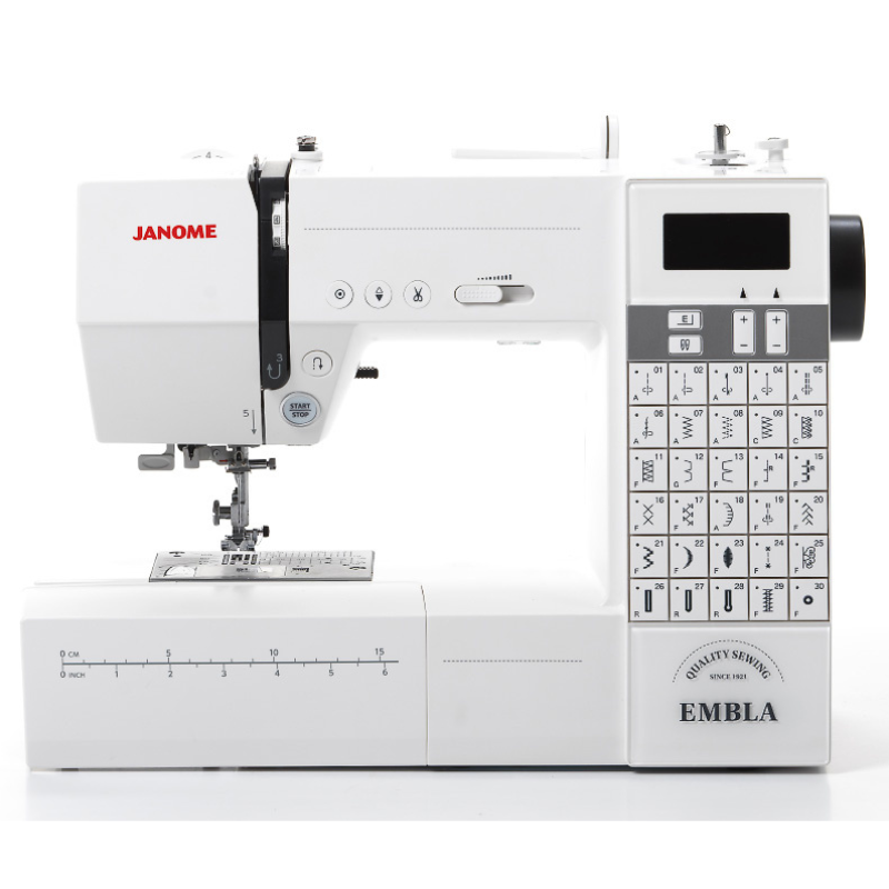 Janome Embla + bonuspaket
