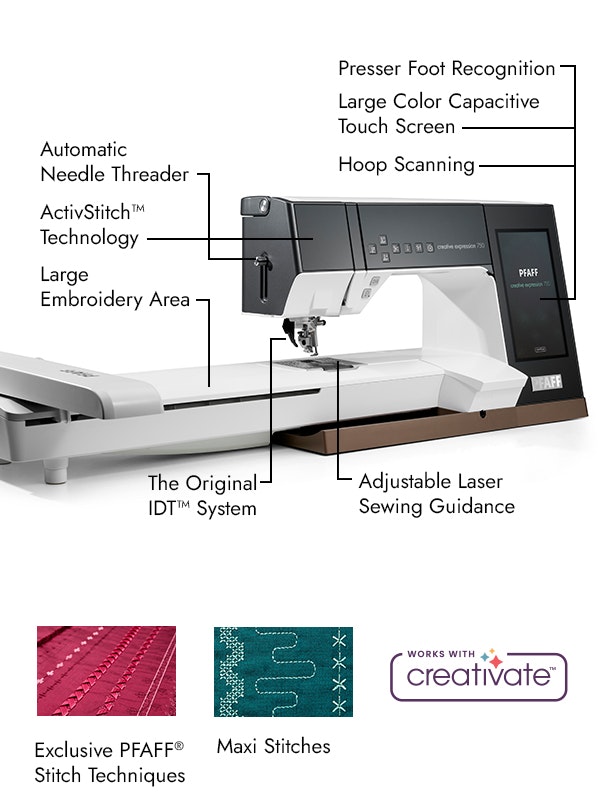 Pfaff expression™ 750