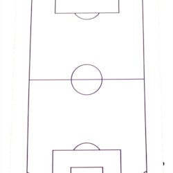 Lerkils IF Whiteboard Fotboll (1-pack)