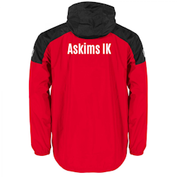 Askims IK Pride Allvädersjacka RÖD/SVART Unisex Spelare