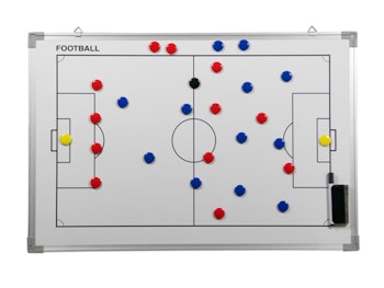 Taktiktavla  Whiteboard 90 x 60 cm Fotboll