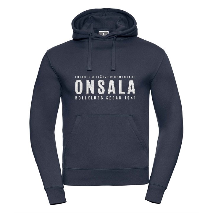 OBK Hoodie Mörkblå Med Vitt Tryck Herr/Barn - Teamsales store -  Sportprodukter till ett bra pris