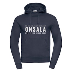 OBK Hoodie Mörkblå Med Vitt Tryck Herr/Barn