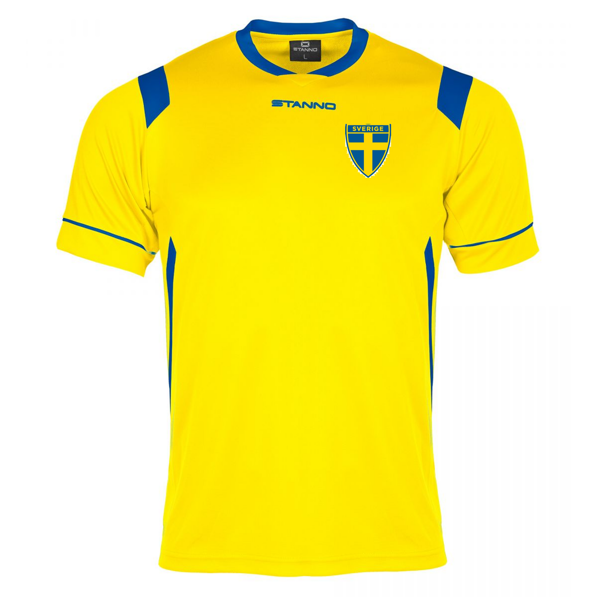 Heja Sverige - Stanno Arezzo Matchtröja - Välj eget tryck - Teamsales store  - Sportprodukter till ett bra pris