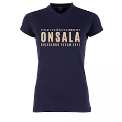 OBK T-shirt Marin Med Guldtryck Dam
