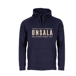 OBK Hoodie Mörkblå med guldtryck Herr/Barn