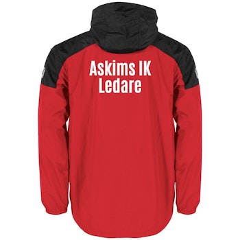 Askims IK Pride Allvädersjacka RÖD/SVART Unisex Ledare