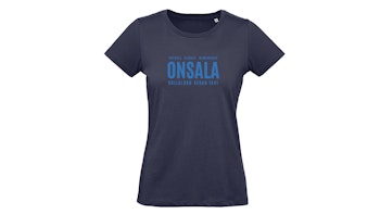 OBK T-shirt Marin Med Blått Tryck Dam