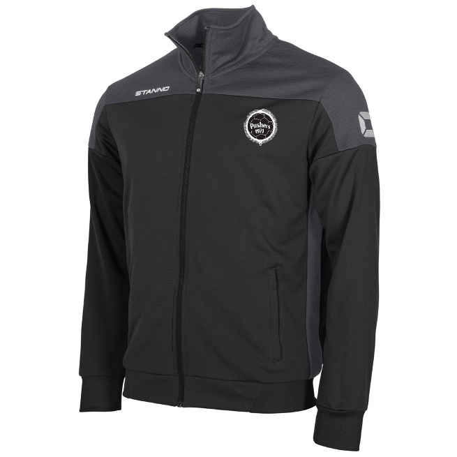 Pushers BK Pride Ledartröja Full Zip Top Svart