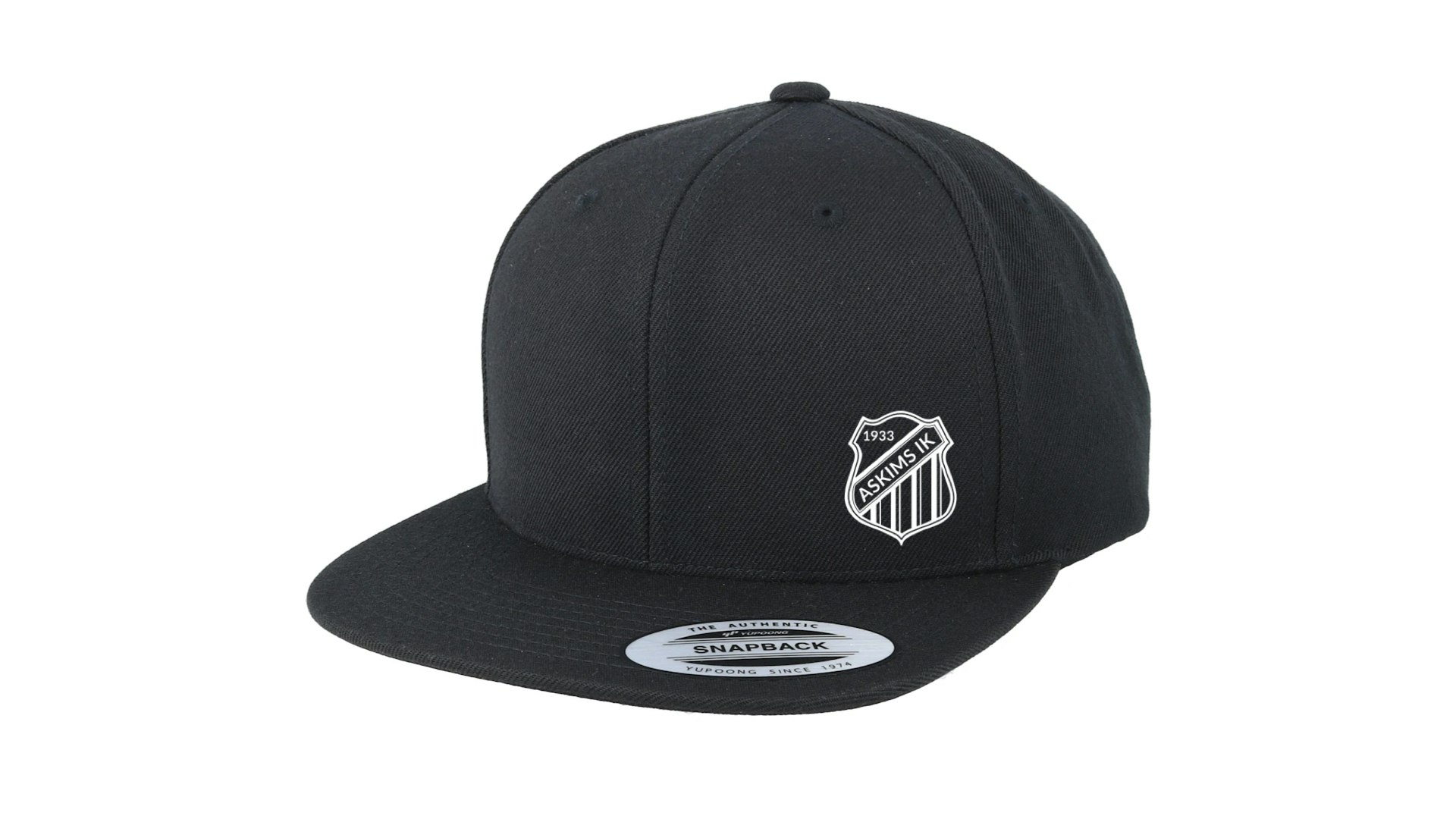 Askims IK Snapback Keps Med vitt klubbmärke Onesize