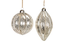 Glaskula silver 1-pack oval