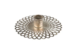 Kronljushållare silver