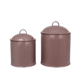 Plåtburk Ingrid Rosa 2-pack