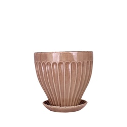 Kruka Anna 21 cm askrosa