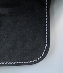 Mias RS Skrittäcke - Svart/silver