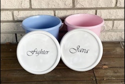 Dekal 10 cm ”Valfri text”