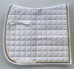 Mias RS Dressyrschabrak - Vit/blå/gul SWEDEN