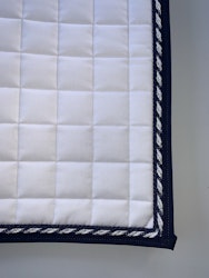 Mias RS Dressyrschabrak - Vit/marin/silver
