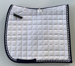 Mias RS Dressyrschabrak - Vit/marin/silver
