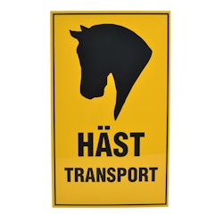 V-PLAST Hästtransportskylt